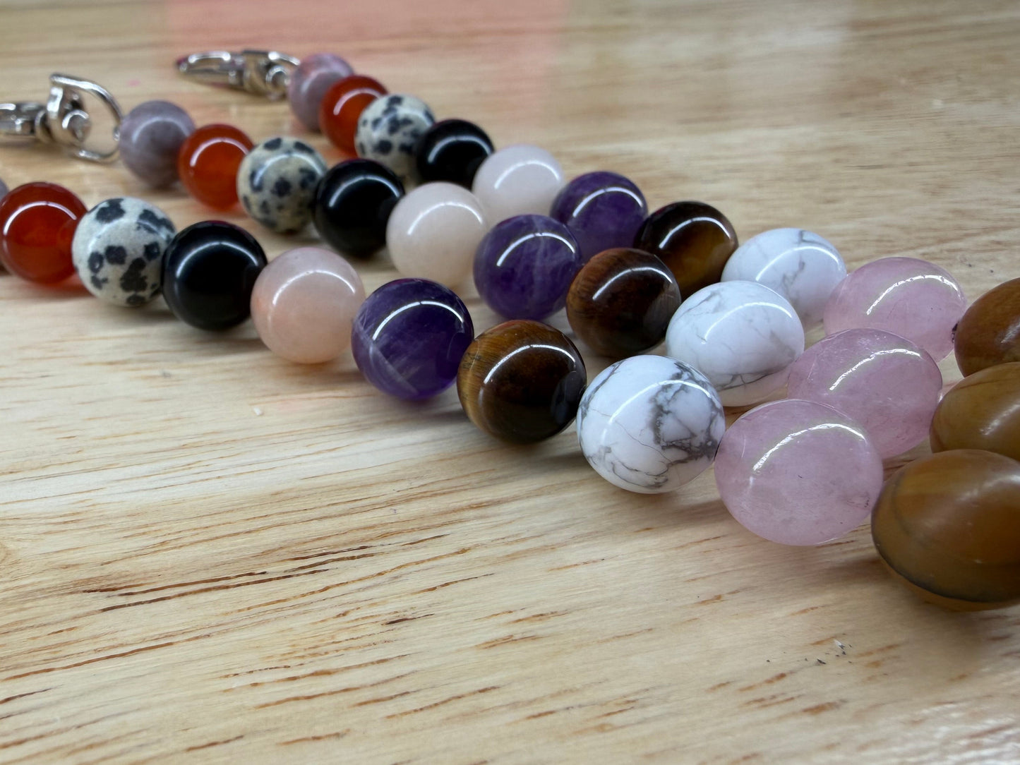 Natural Stone Dilation Beads - Mixed Stone