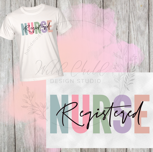 Registered Nurse Print